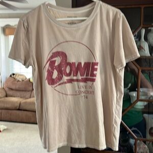 Women’s medium David Bowie t-shirt